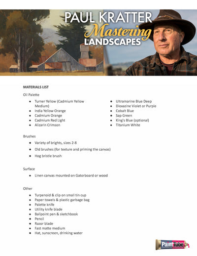 Paul Kratter: Mastering Landscapes