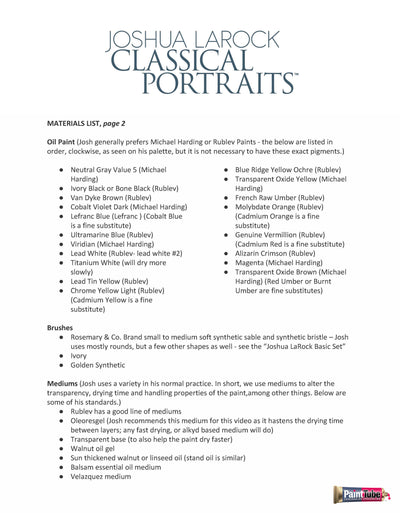 Daniel Sprick & Joshua LaRock Portrait Bundle