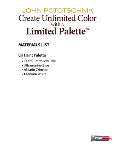 John Pototschnik: Unlimited Color with a Limited Palette - DVD/Book Combo