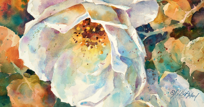 Julie Gilbert Pollard: Watercolor Unleashed: Painting White Flowers