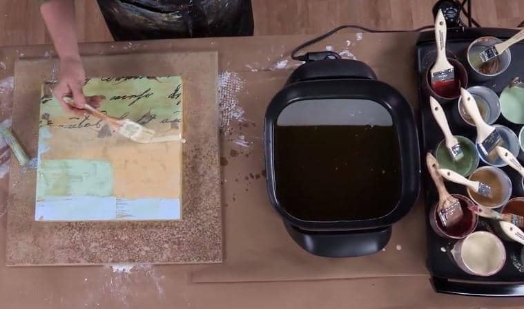 Serena Barton: Wabi-Sabi Art Style Hot Wax, Cold Wax & Plaster