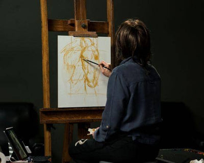 Johanne Mangi: The Fine Art of Painting Horse Portraits