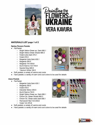Vera Kavura: Painting the Flowers of Ukraine