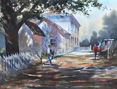 Michael Holter: Watercolor from Photos