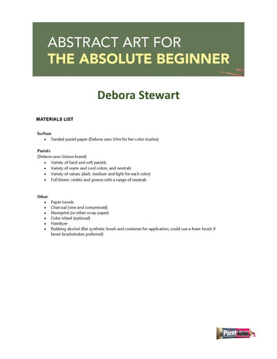 Debora Stewart: Abstract Art for the Absolute Beginner