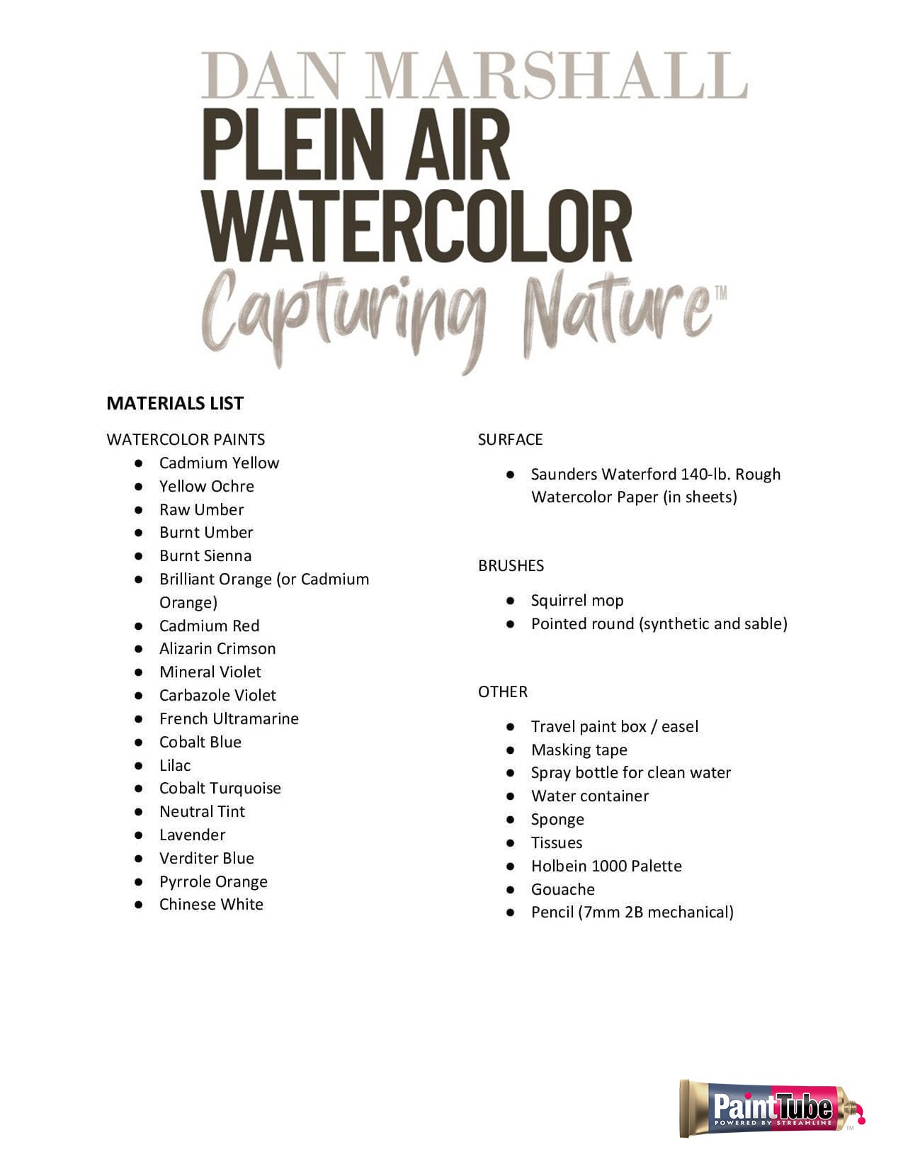 Dan Marshall Combo Set