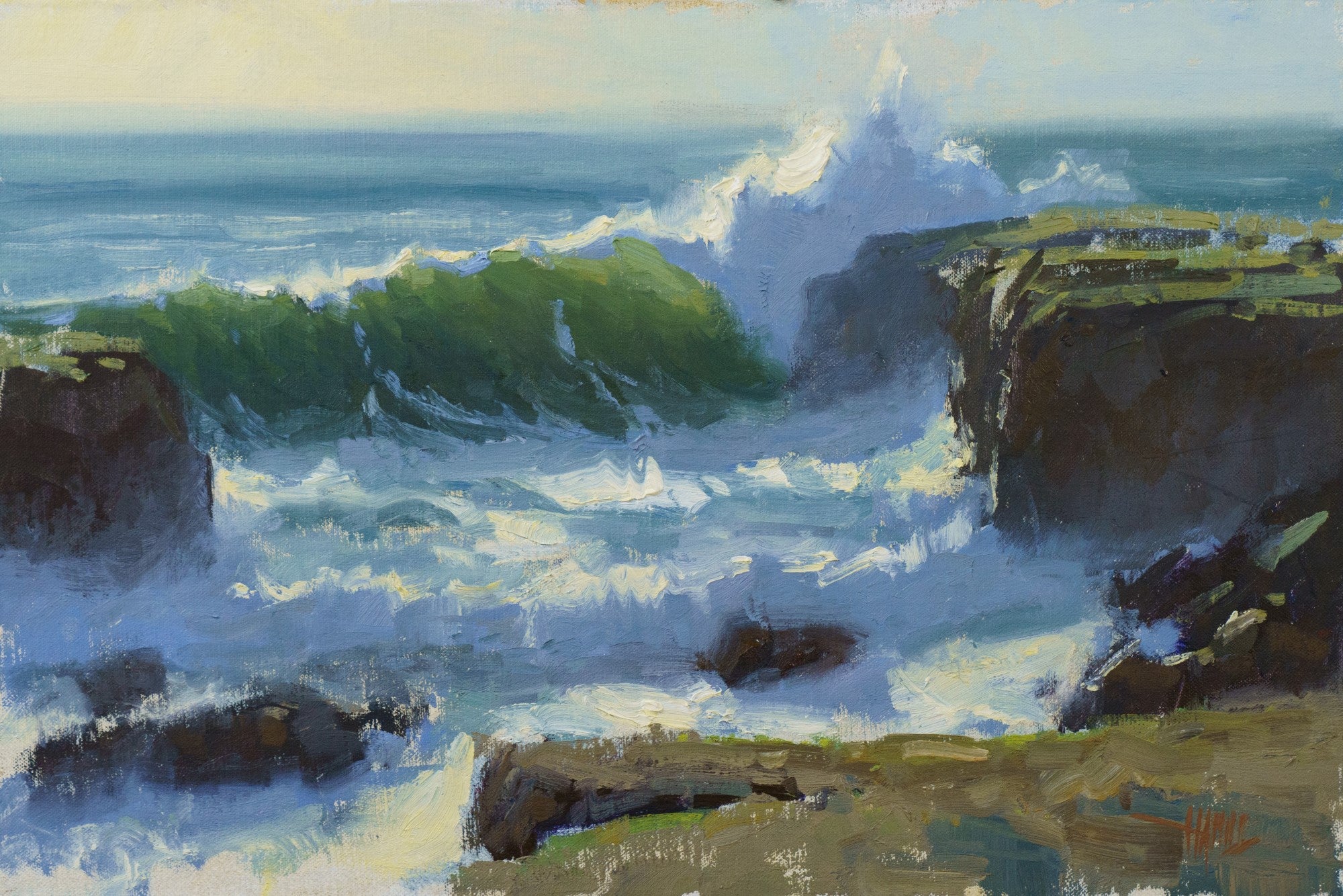 Scott Hamill: Crashing Waves & Bold Strokes - Master Dynamic Seascapes in Oil