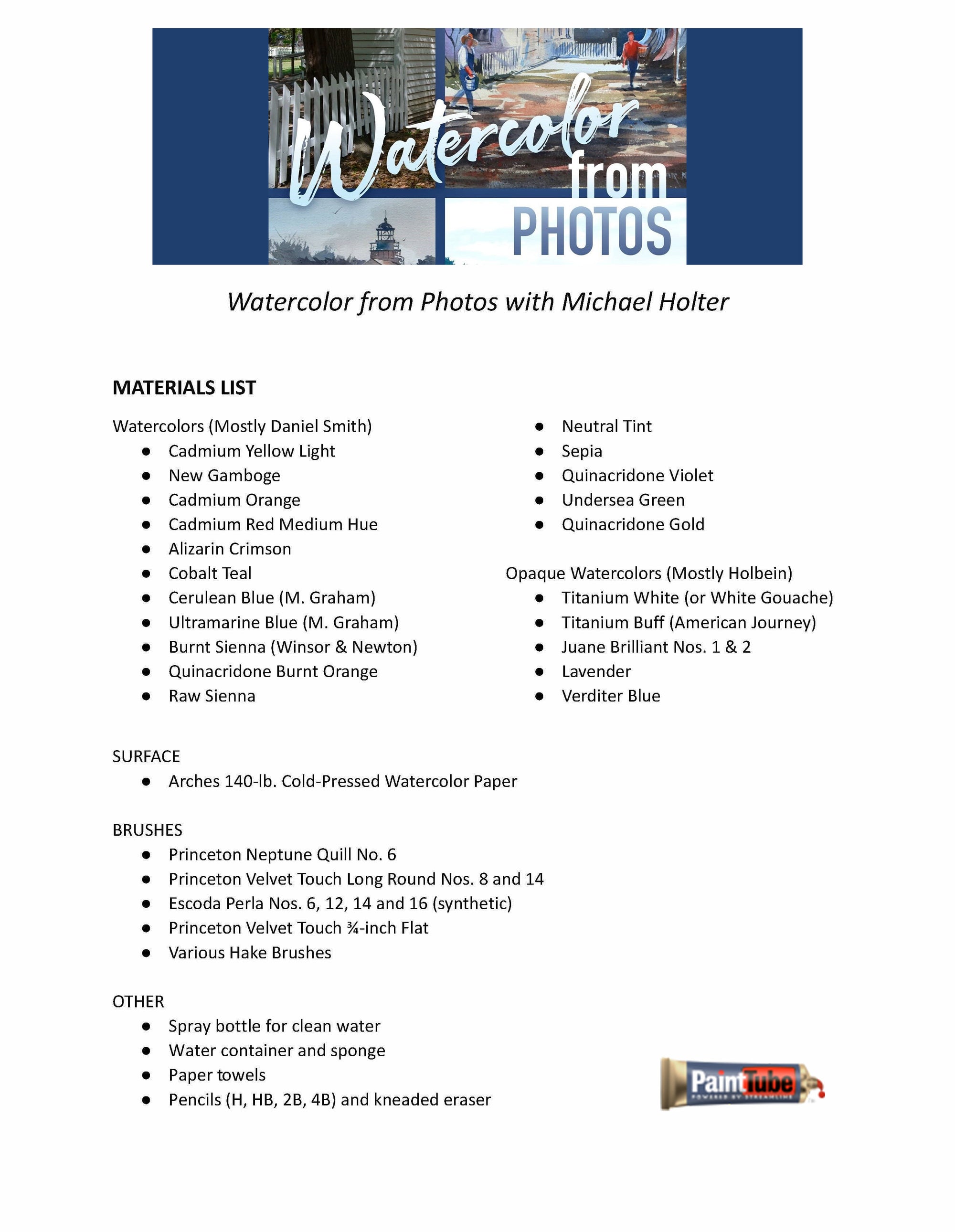 Watercolor 4 Video Beginner Bundle