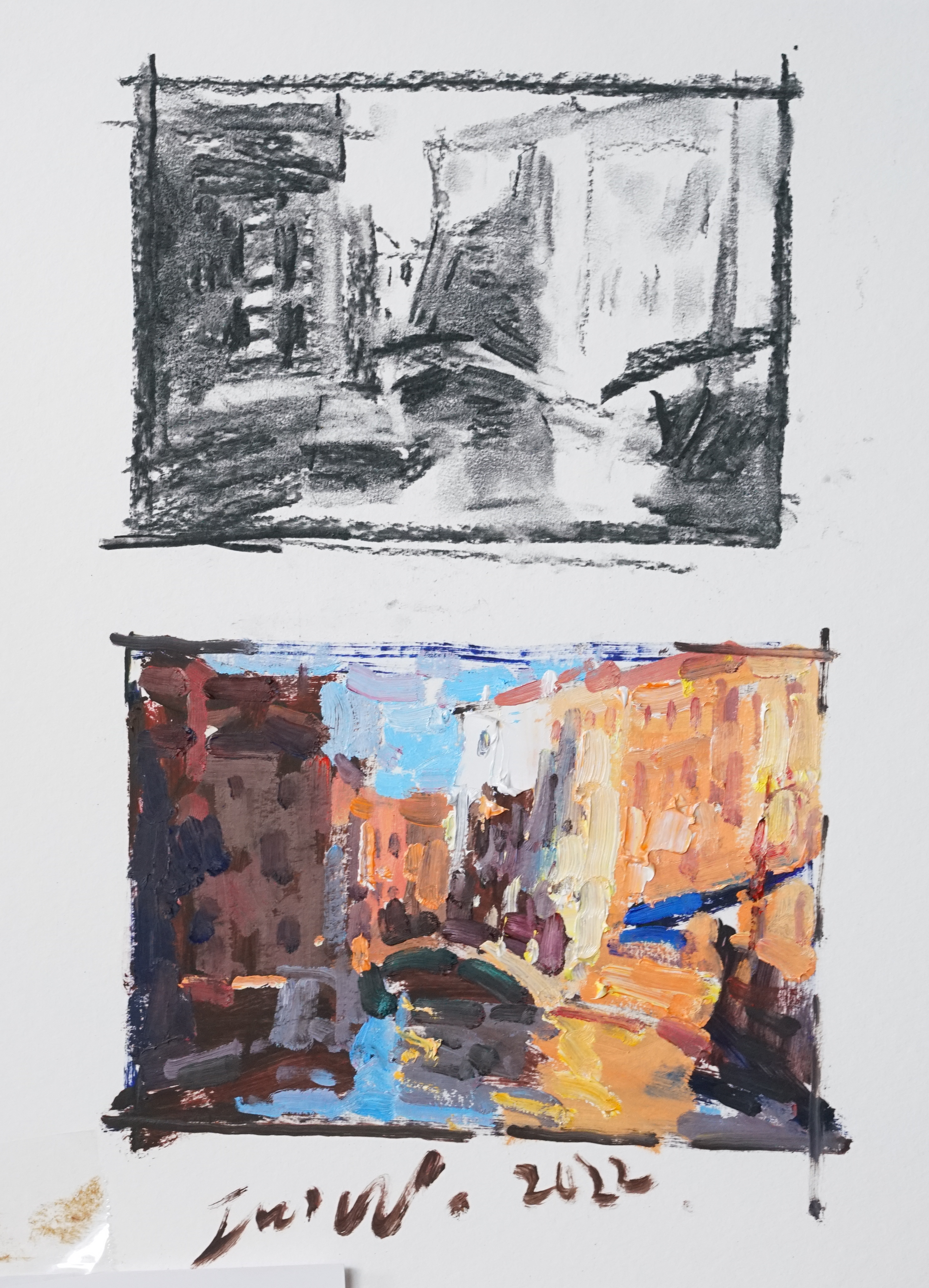 Jove Wang: Expressive Cityscapes