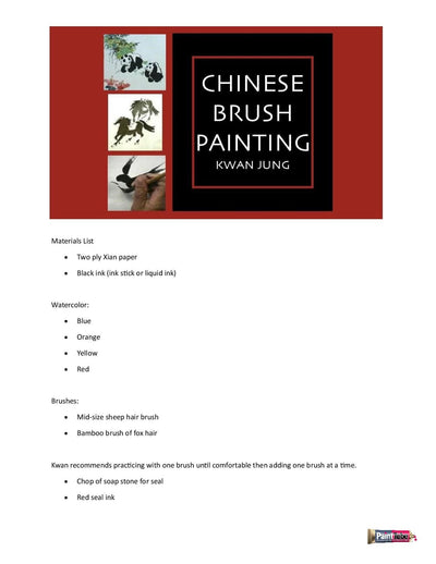 Kwan Jung: Chinese Brush Painting