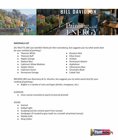Bill Davidson: Painting With Energy