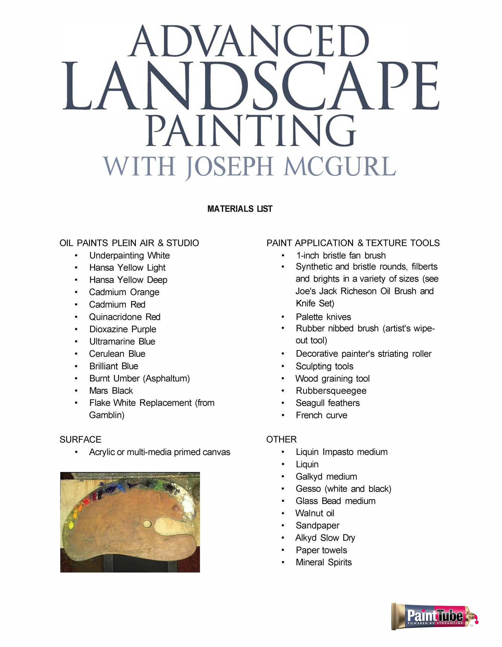 Joseph McGurl: Advanced Landscape Painting