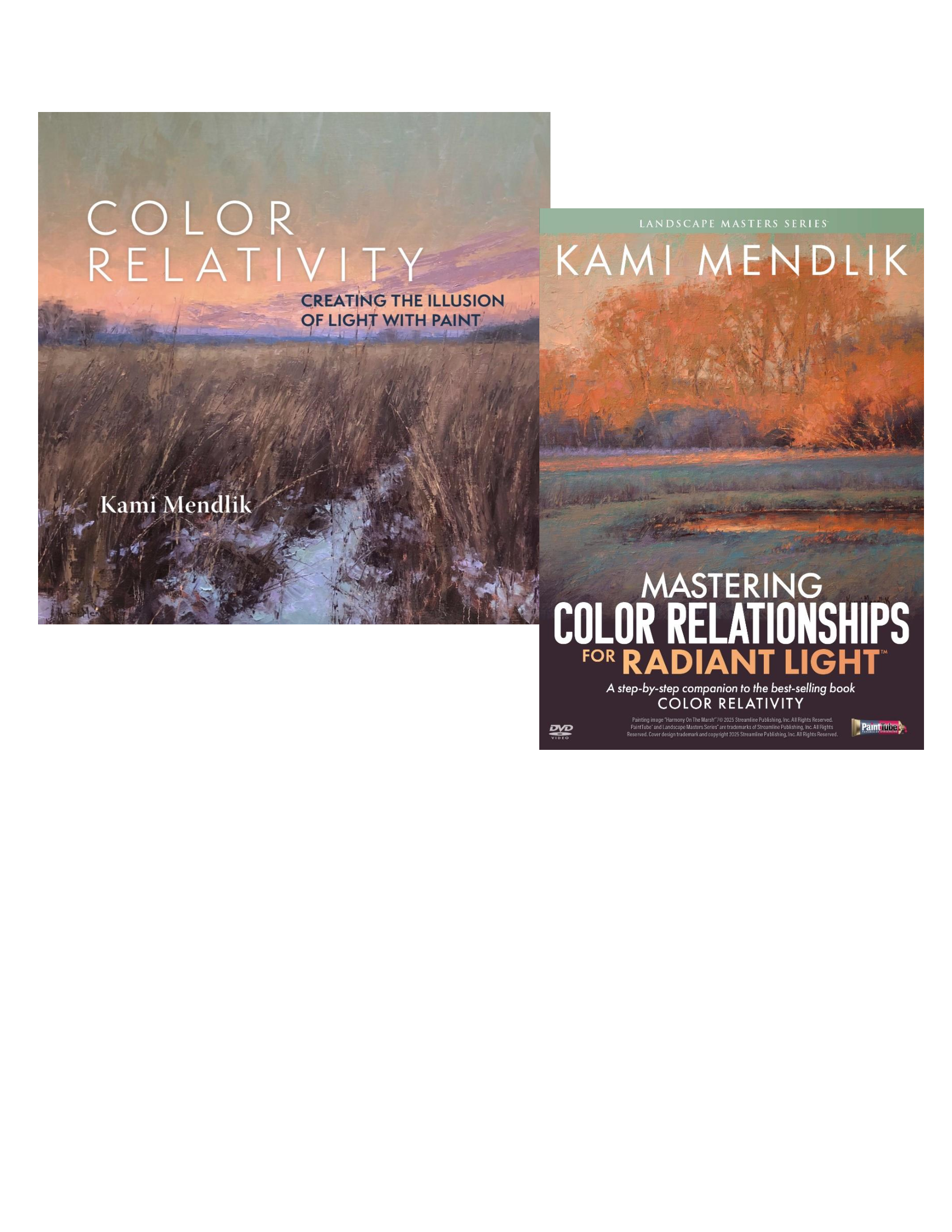 Kami Mendlik: Mastering Color Relationships for Radiant Light DVD/Color Relativity Book Combo