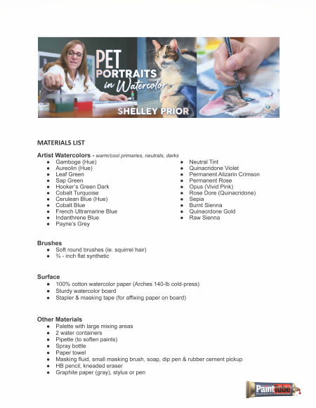 Watercolor 4 Video Beginner Bundle