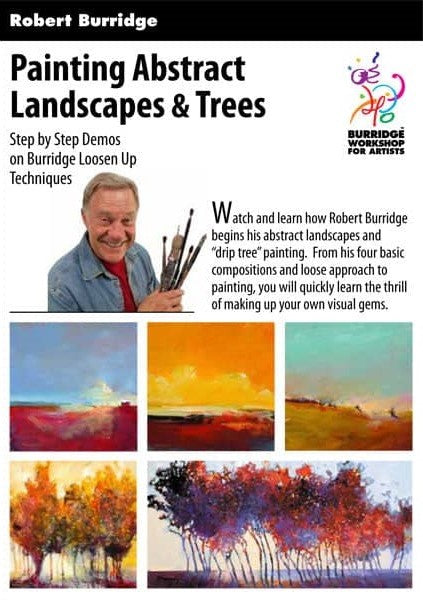 Robert Burridge: Painting Abstract Landscapes & Trees