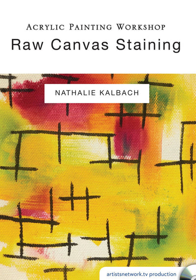Nathalie Kalbach: Acrylic Painting Workshop - Raw Canvas Staining