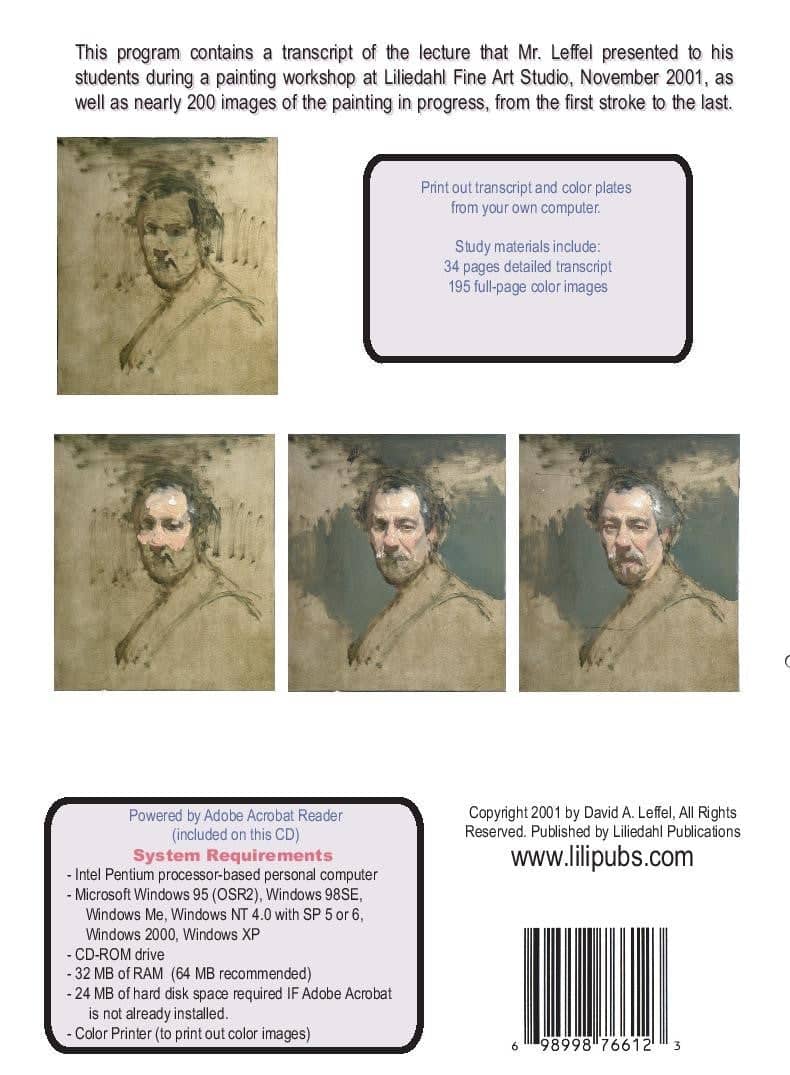 David A. Leffel: Self-Portrait