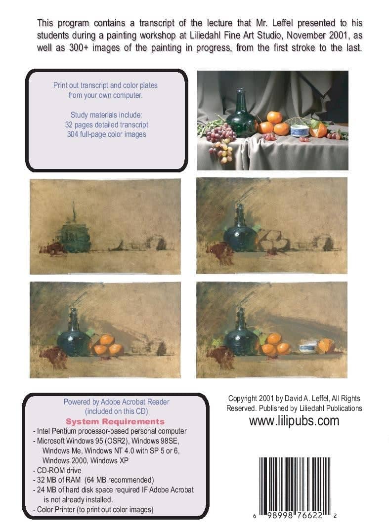 David A. Leffel: Still-Life With Concept and Oranges