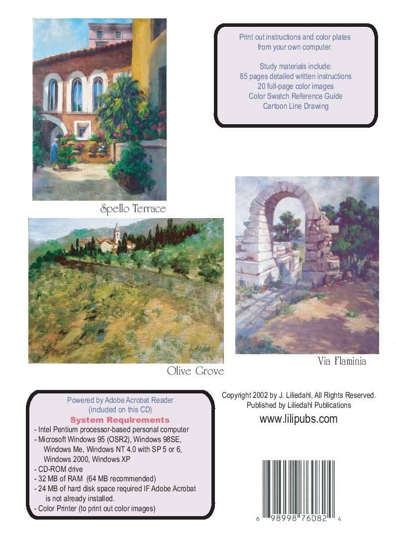 Johnnie Liliedahl: Old World Landscapes  Vol. 2