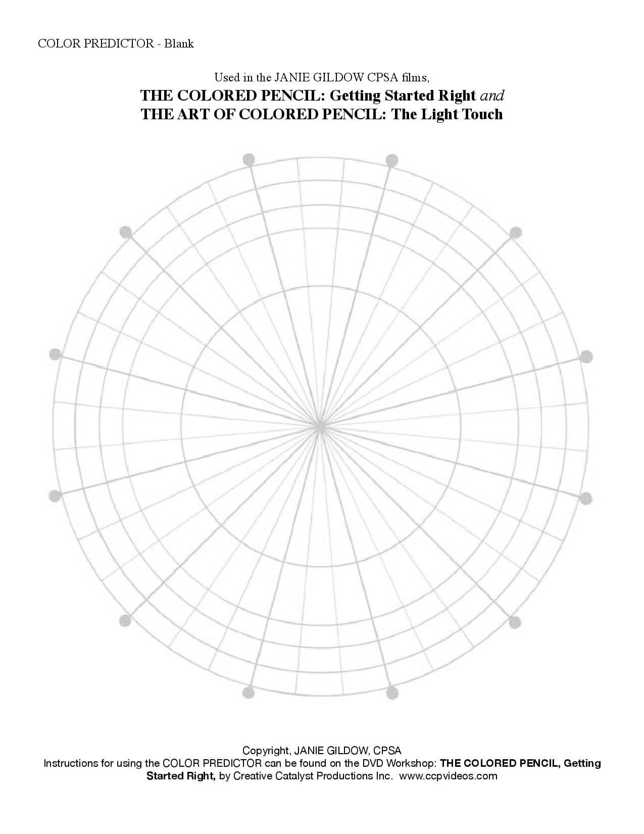 Janie Gildow: The Art of Colored Pencil - The Light Touch