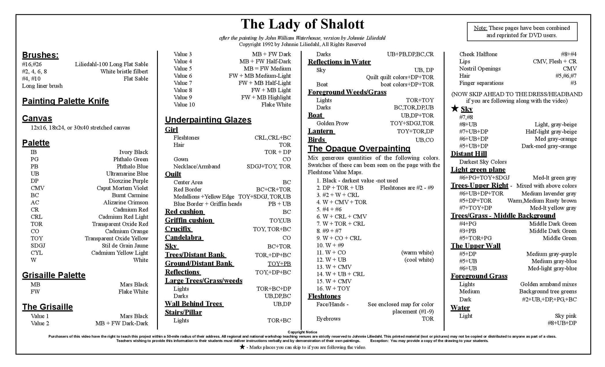 Johnnie Liliedahl: The Lady of Shalott