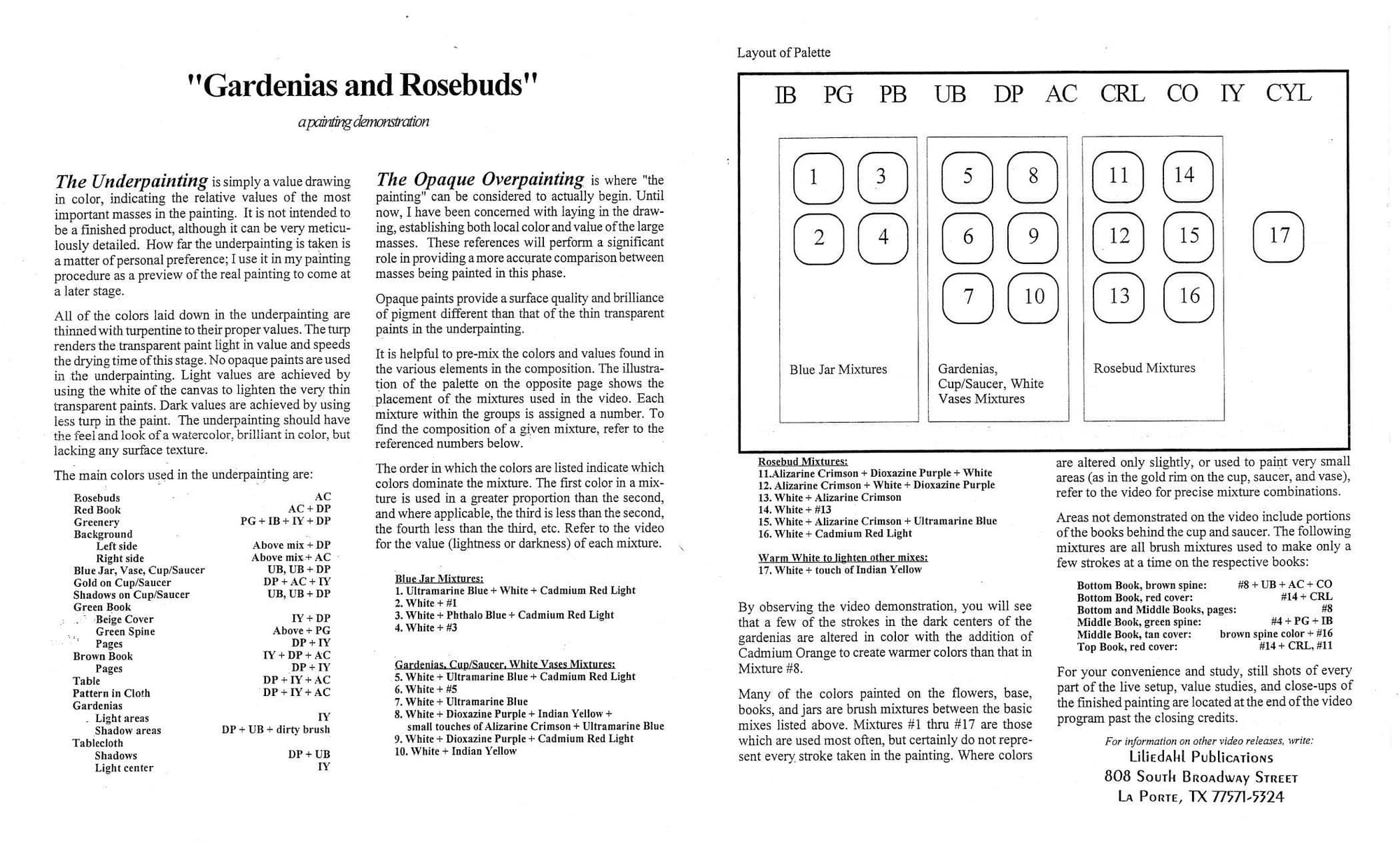 Johnnie Liliedahl: Gardenias and Rosebuds