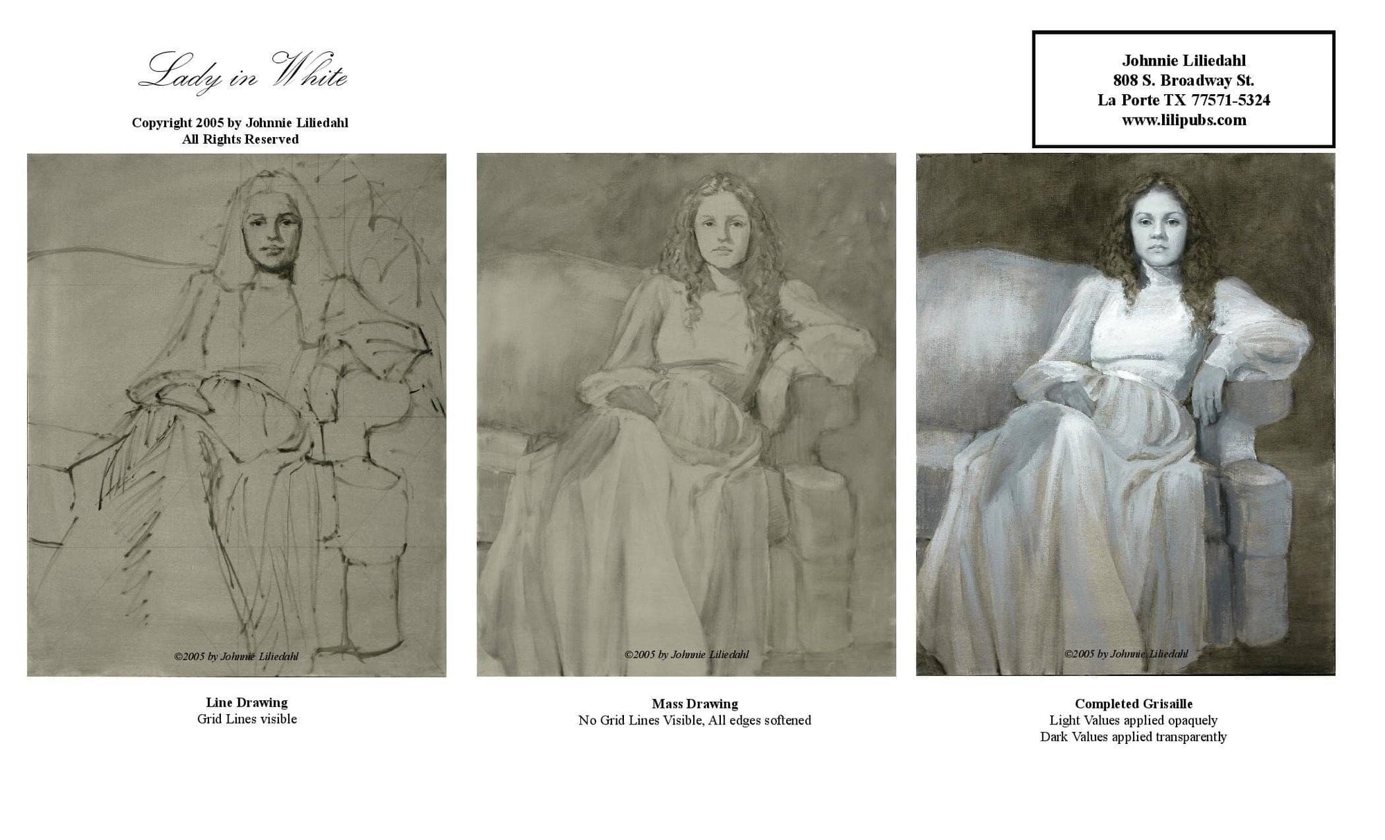 Johnnie Liliedahl: Lady in White