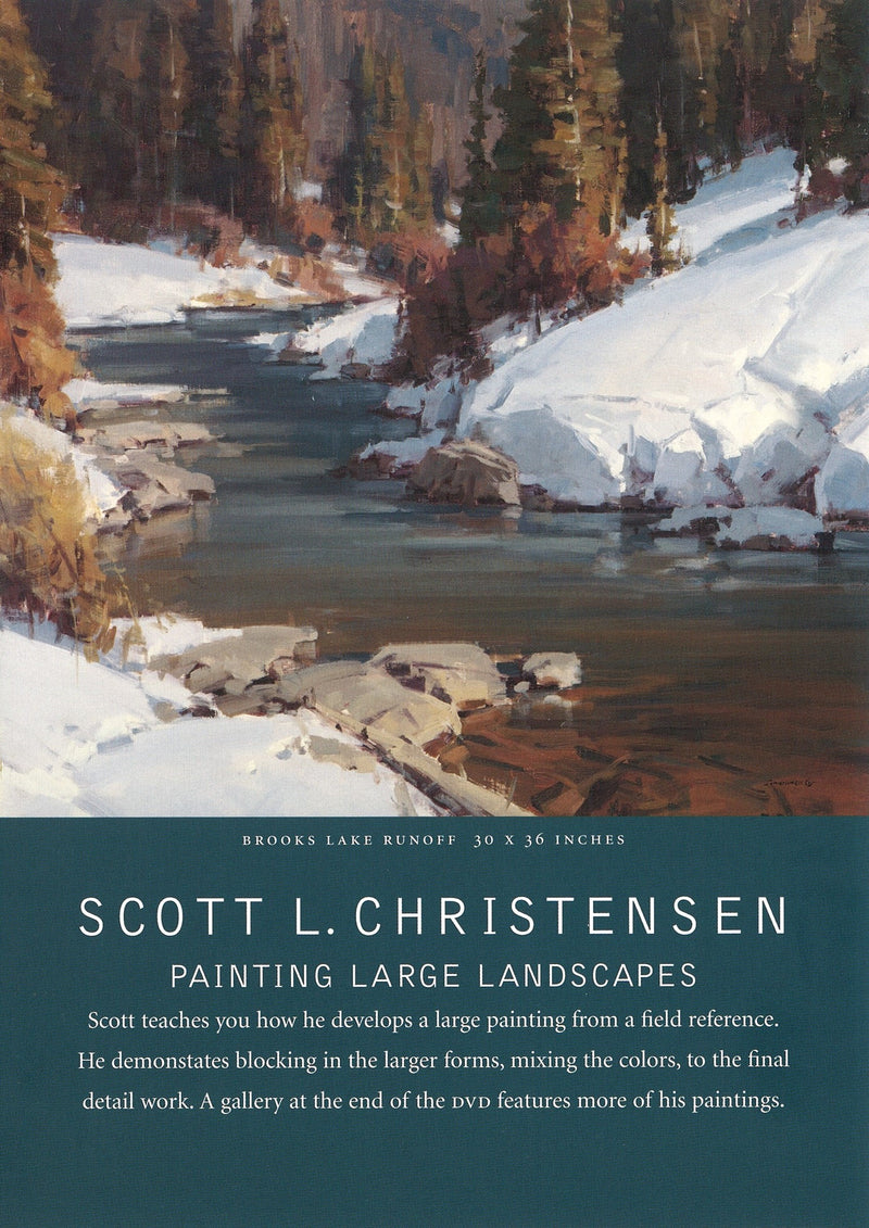 Scott Christensen - Painting Large Landscapes - PaintTube.tv