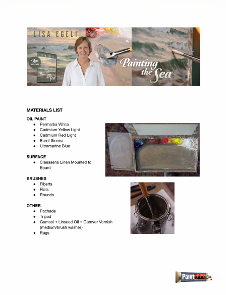 Lisa Egeli/Amery Bohling Seascape Combo