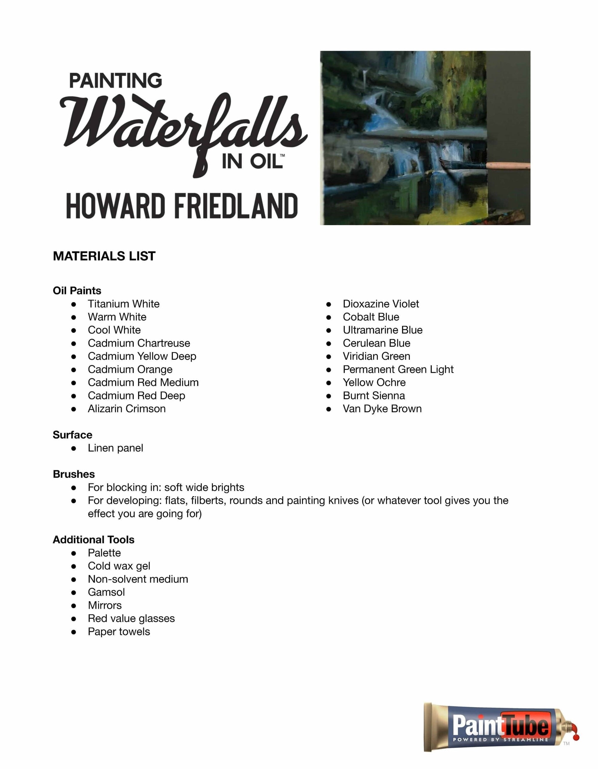 Kathleen Hudson/Howard Friedland Waterfalls Bundle