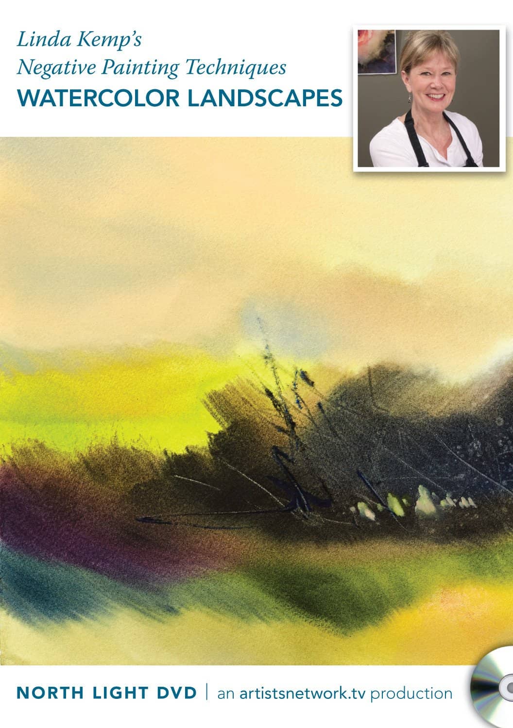 Linda Kemp: Negative Painting Techniques - Watercolor Landscape