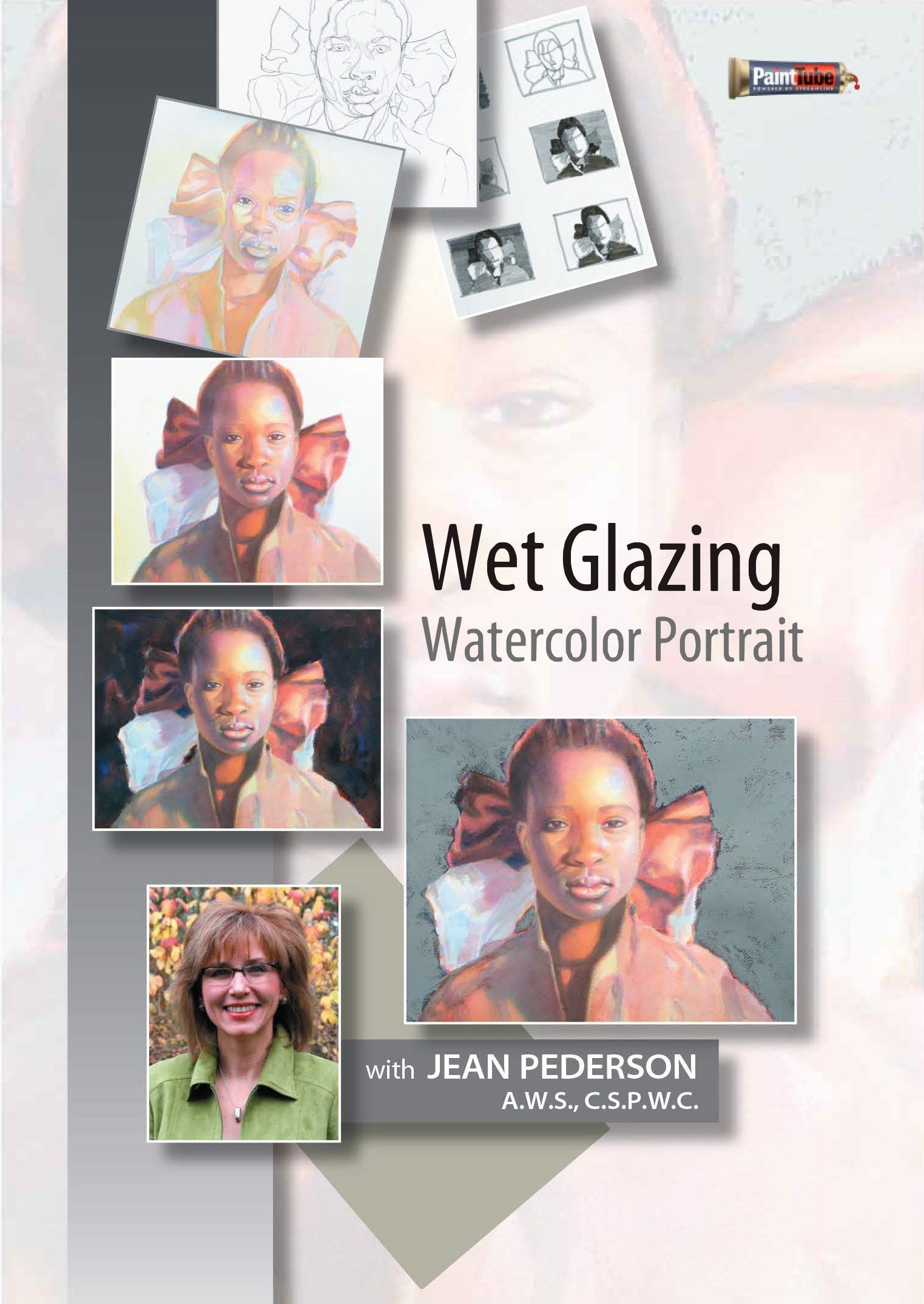 Jean Pederson: Wet Glazing Watercolor Portrait
