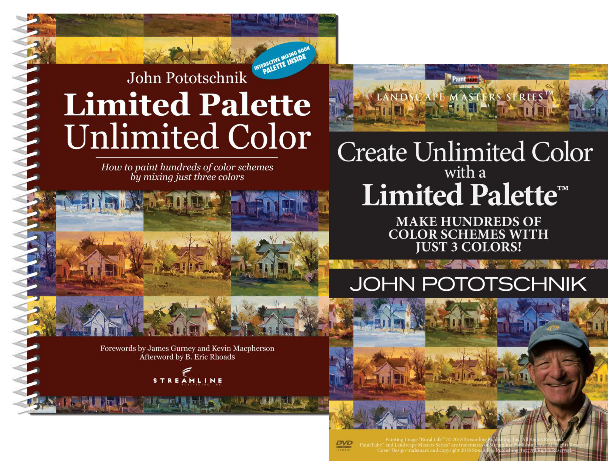 John Pototschnik: Unlimited Color with a Limited Palette - DVD/Book Combo