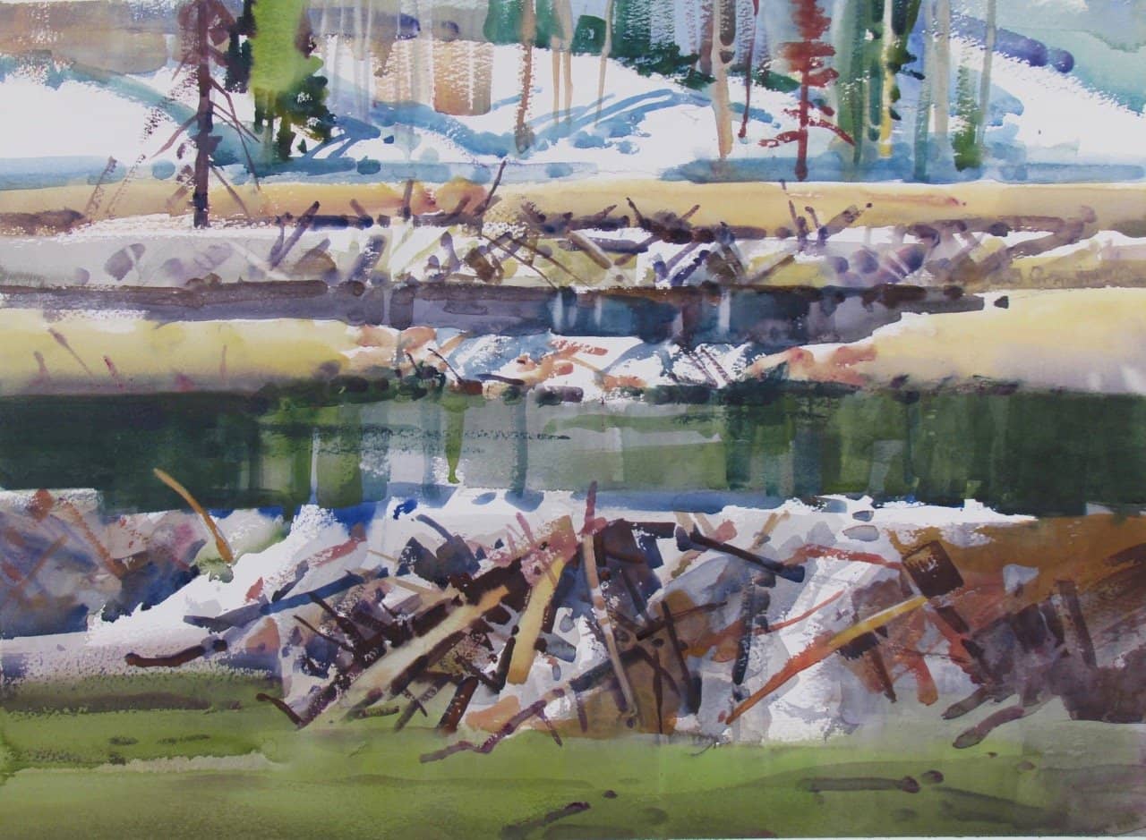 Stephen Quiller: Water Media En Plein Air