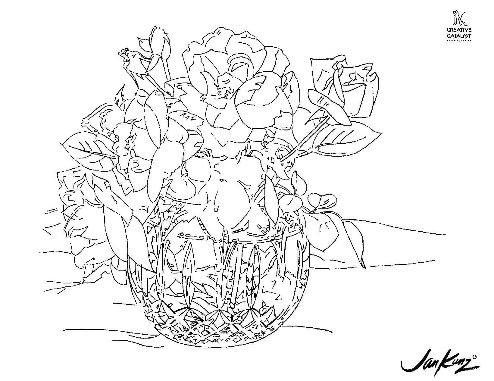 Jan Kunz: Roses in Crystal