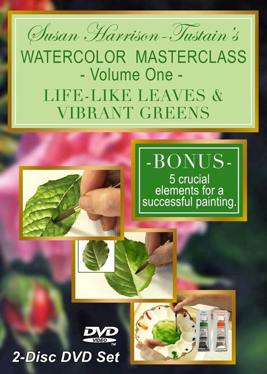 Susan Harrison-Tustain: Lifelike Leaves and Vibrant Greens