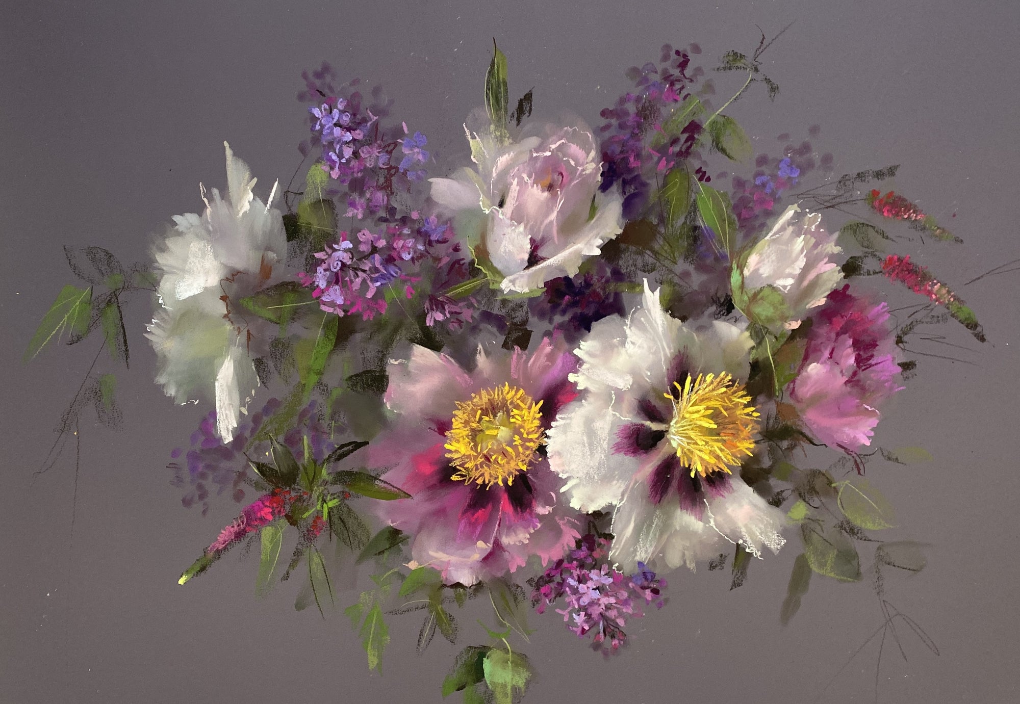 Vera Kavura: Painting the Flowers of Ukraine