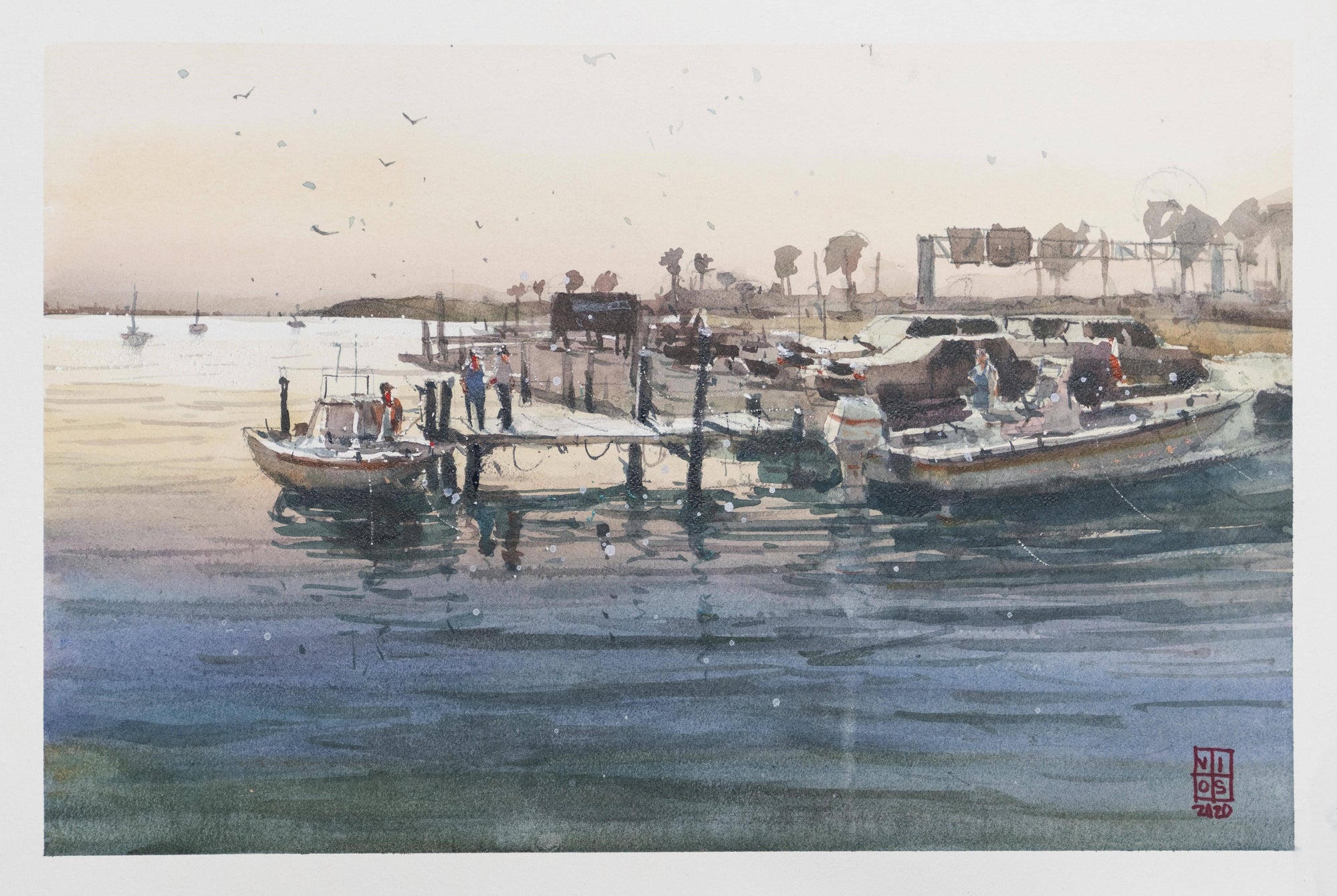 Richie Vios: Confident Watercolor